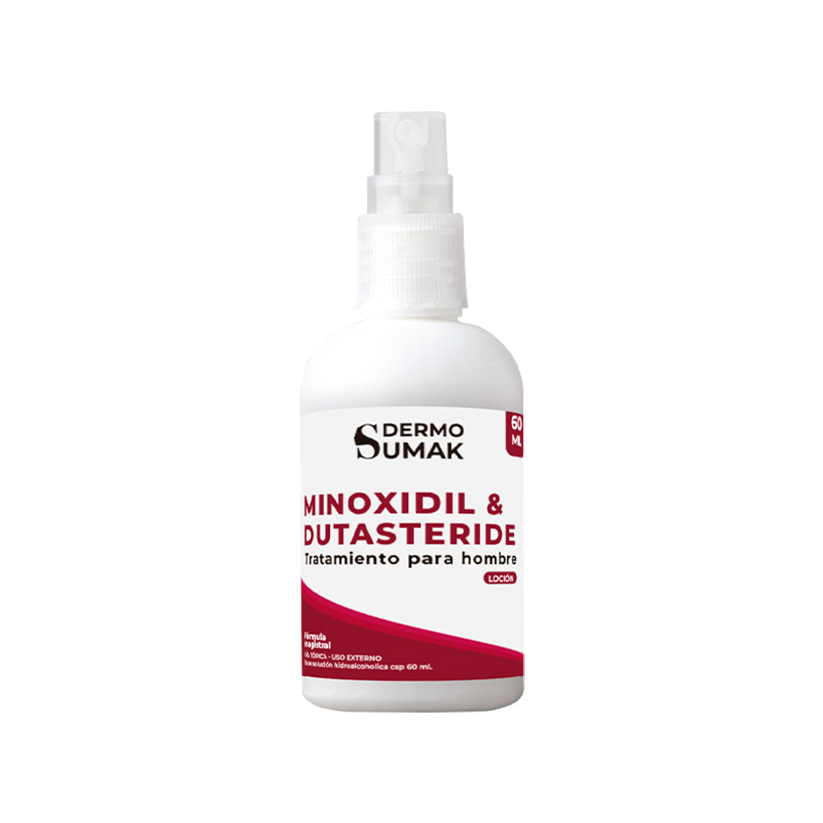 Dermo Sumak – Loción Capilar Anticaída – Minoxidil 5% & Dutasterida 0,5% – Tratamiento Intensivo 60ml