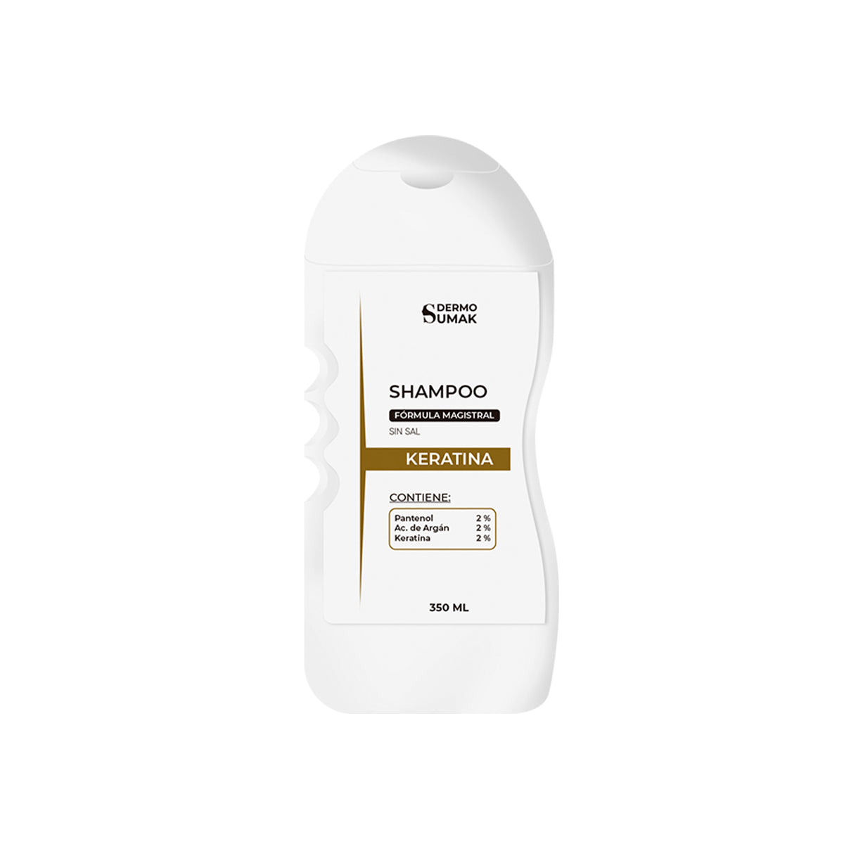 Shampoo sin sal Keratina 350ml - Dermo Sumak + REGALO ACEITE CAPILAR
