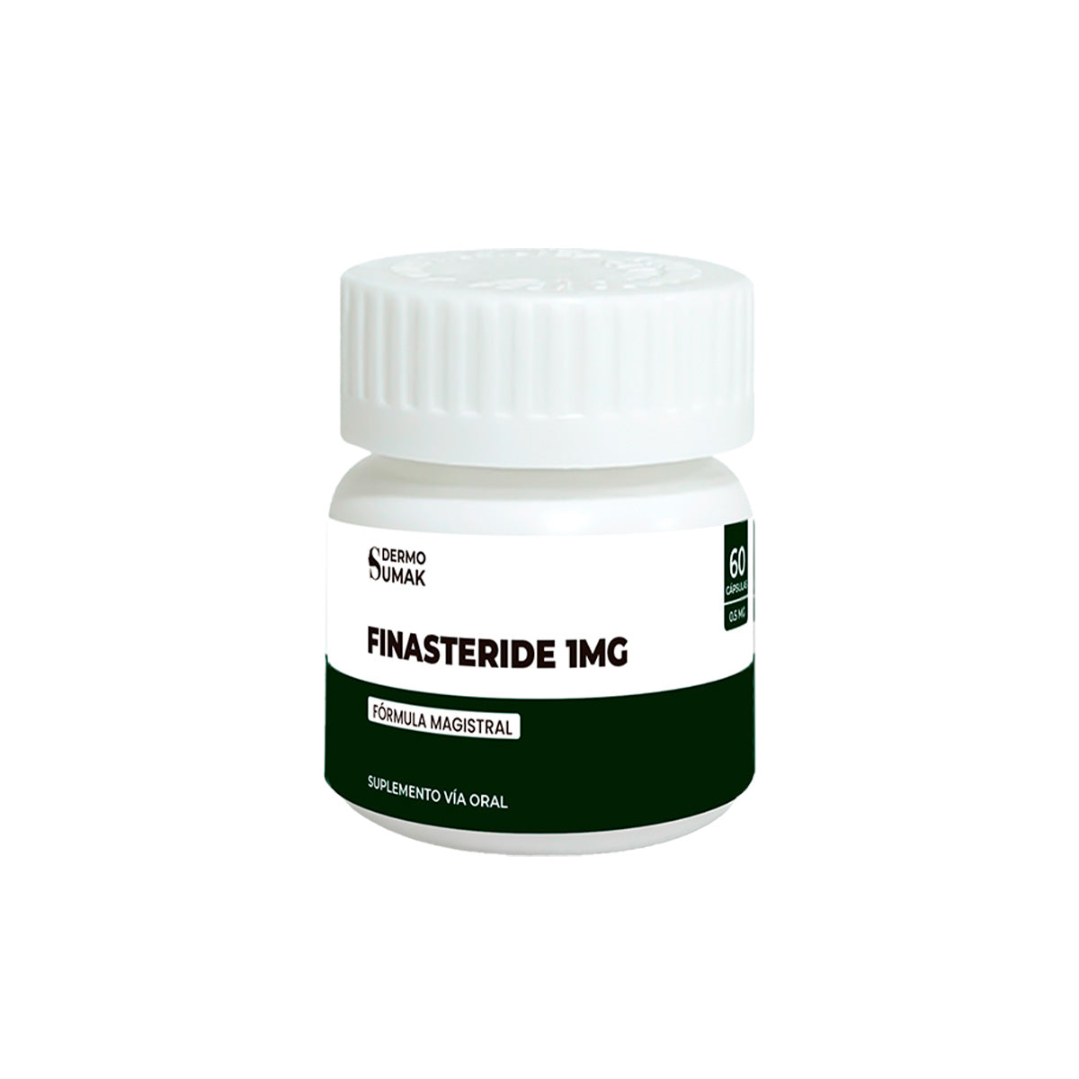 CYBER!!! Finasteride 1mg x 60 Cápsulas - DERMOSUMAK + REGALO PASTILLERO