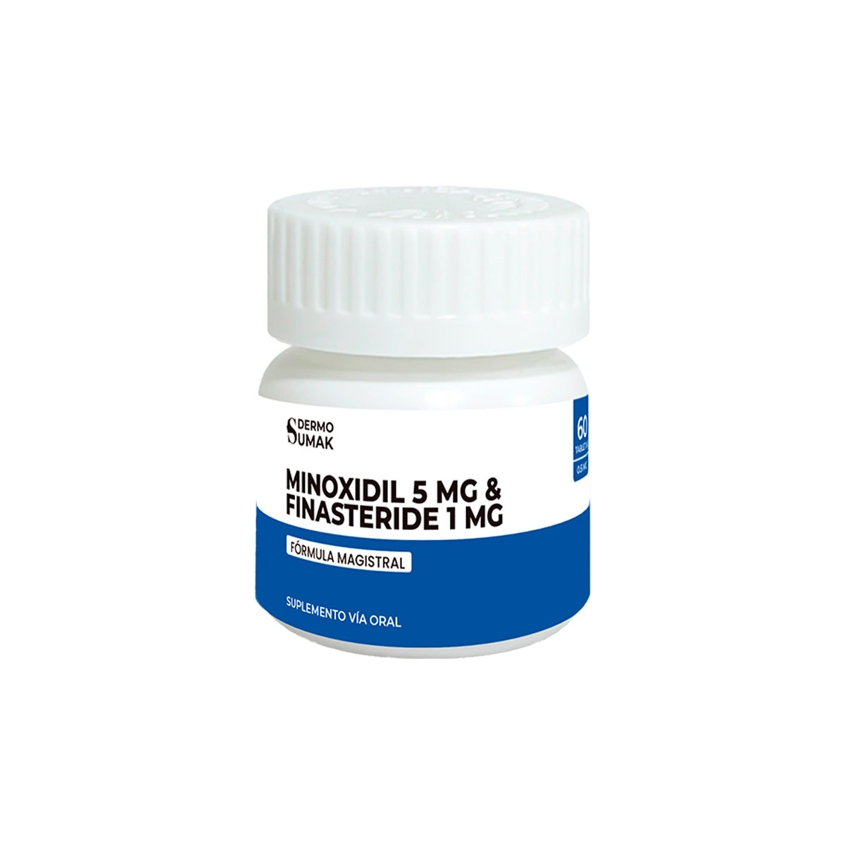 Minofin Finasteride 1 mg & Minoxidil 5 mg x 60 Cápsulas- Dermo Sumak