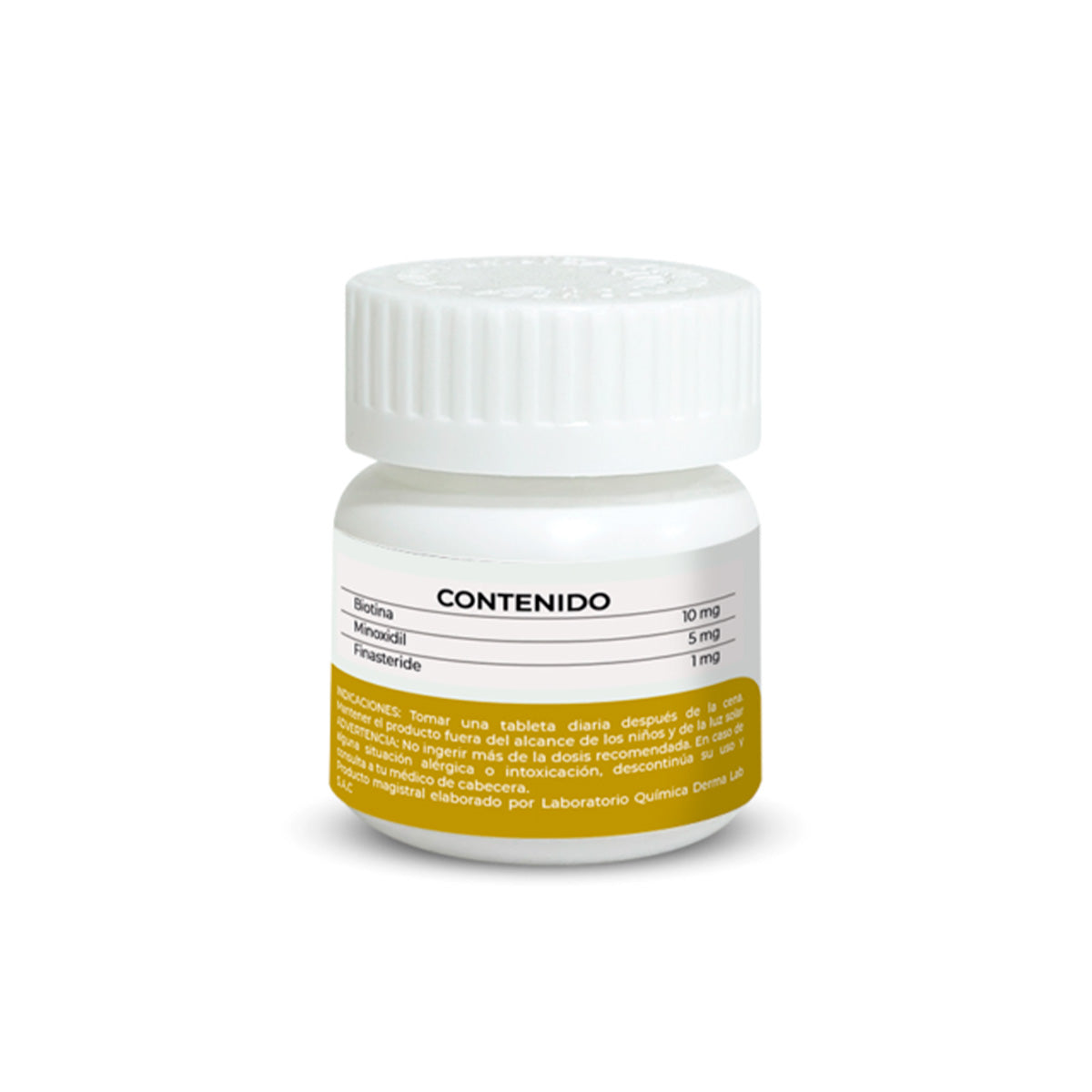 Finasteride 1 mg & Minoxidil 5 mg & Biotina 10 mg x 60 Cápsulas- Dermo Sumak