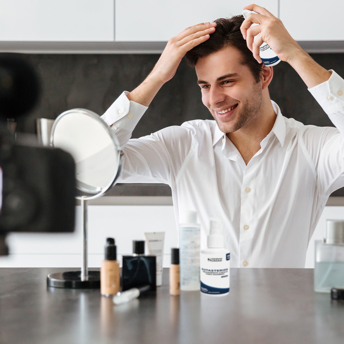 Dutasteride 0.5% - Loción Tratamiento Capilar para Hombres - DERMOSUMAK®