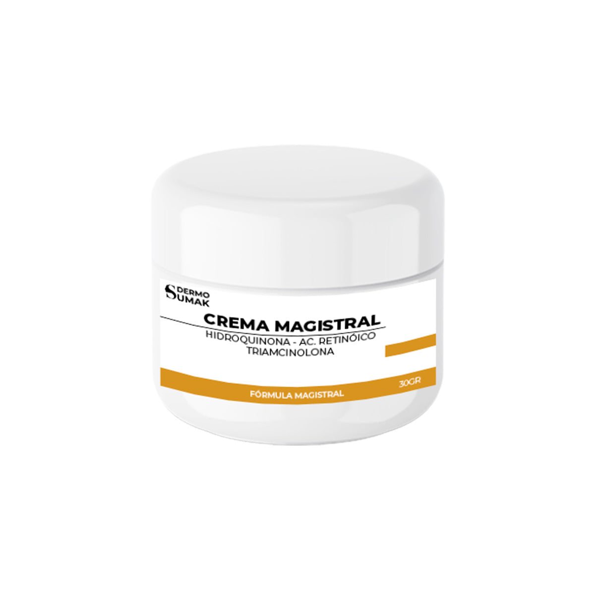 CREMA MAGISTRAL HIDROQUINONA 4% & AC RETINOICO 0.025% & TRIANCINOLONA 0.025% 30 GR - DERMO SUMAK
