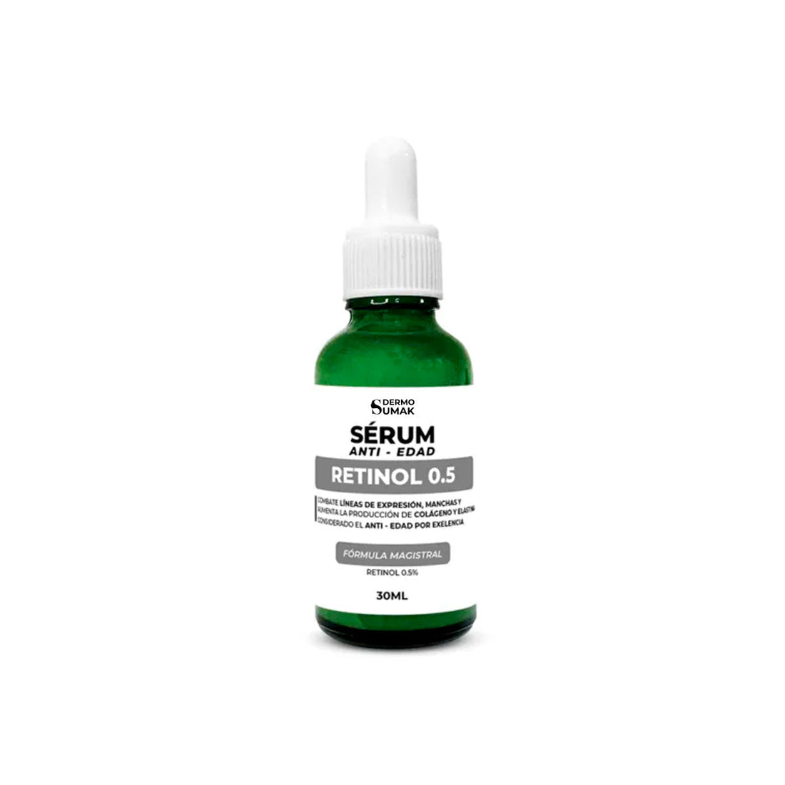Sérum Reparador Retinol 0.5% 30 ml - Dermo Sumak + REGALO MASCARILLA FACIAL