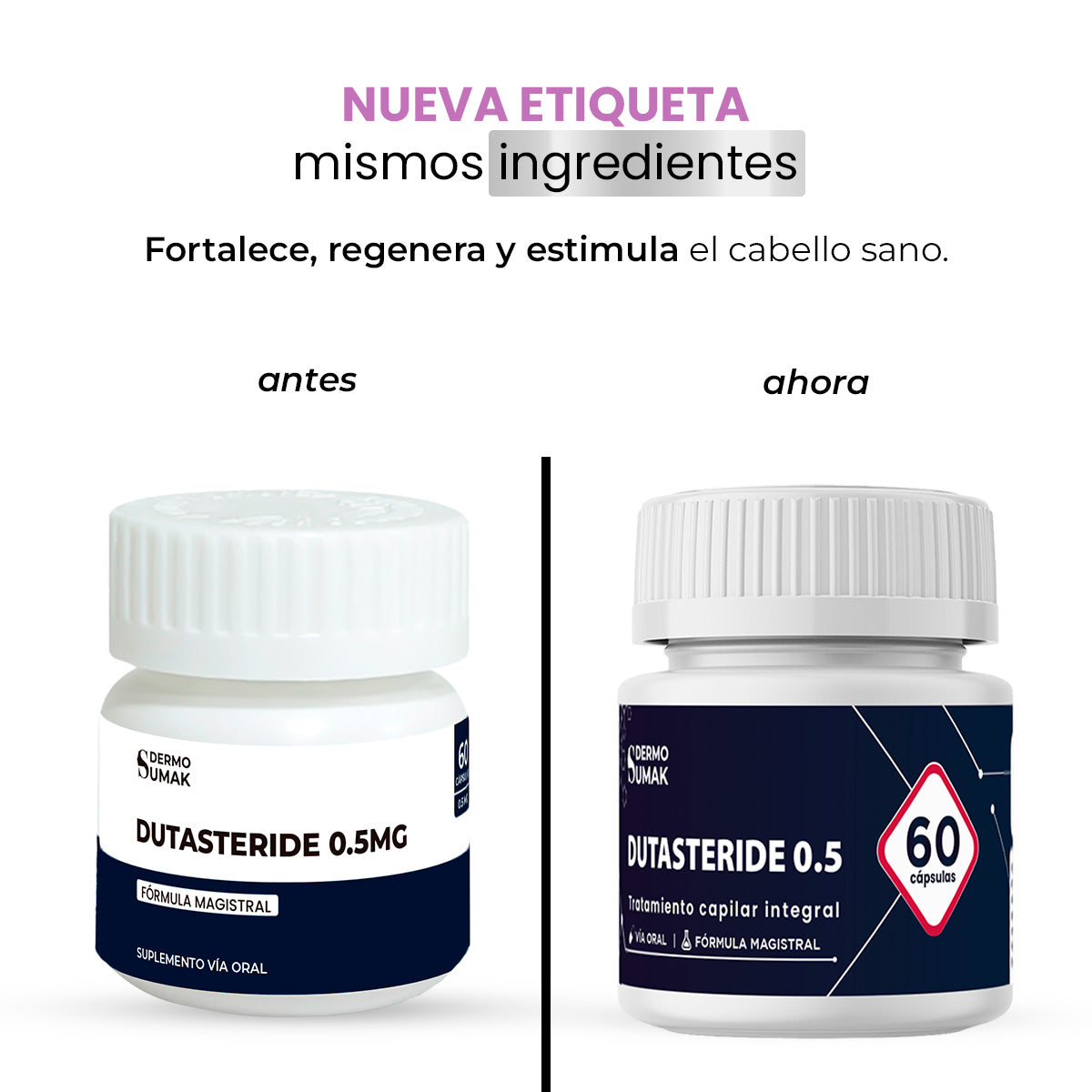 Dutasteride 0.5 mg x 60 Cápsulas- Dermo Sumak