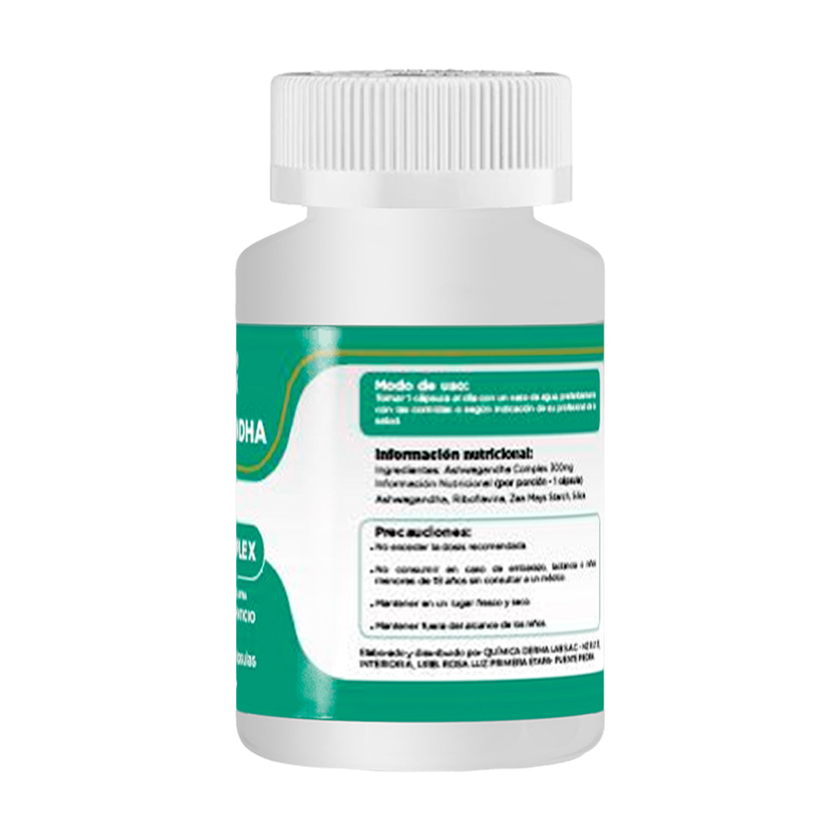 DERMO SUMAK – SUPLEMENTO NATURAL PARA ENERGÍA Y ESTRÉS – ASHWAGANDHA ENERGÍA NATURAL – 100 CÁPSULAS + REGALO PASTILLERO