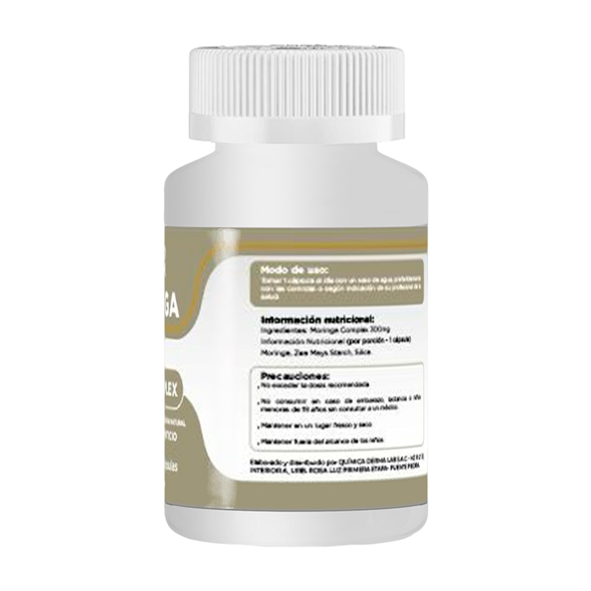 DERMO SUMAK – SUPLEMENTO ENERGIZANTE NATURAL – MORINGA ENERGÍA NATURAL 100 CÁPSULAS + REGALO PASTILLERO