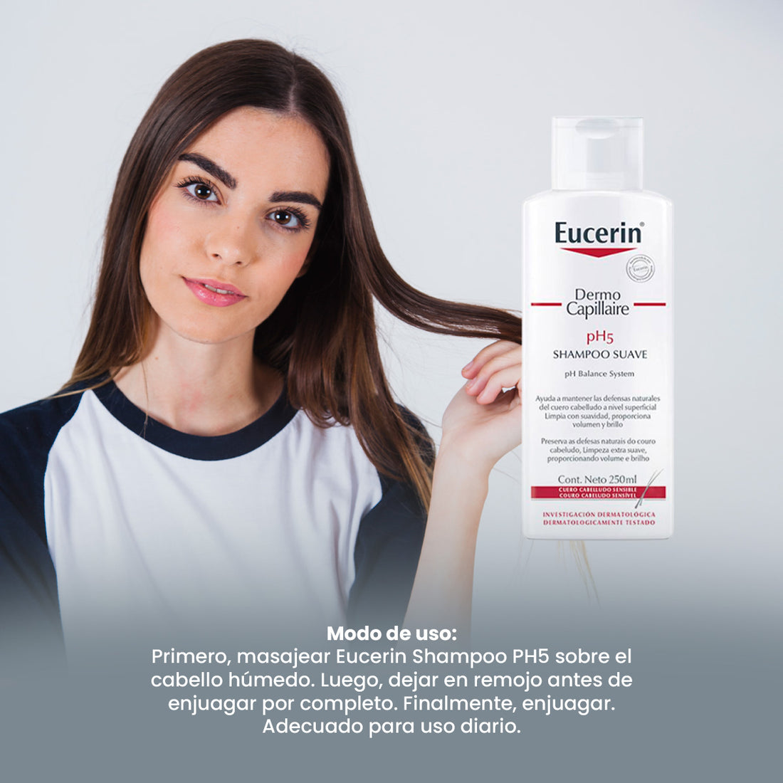 EUCERIN – SHAMPOO DERMOCAPILAR PH5 – 250ML