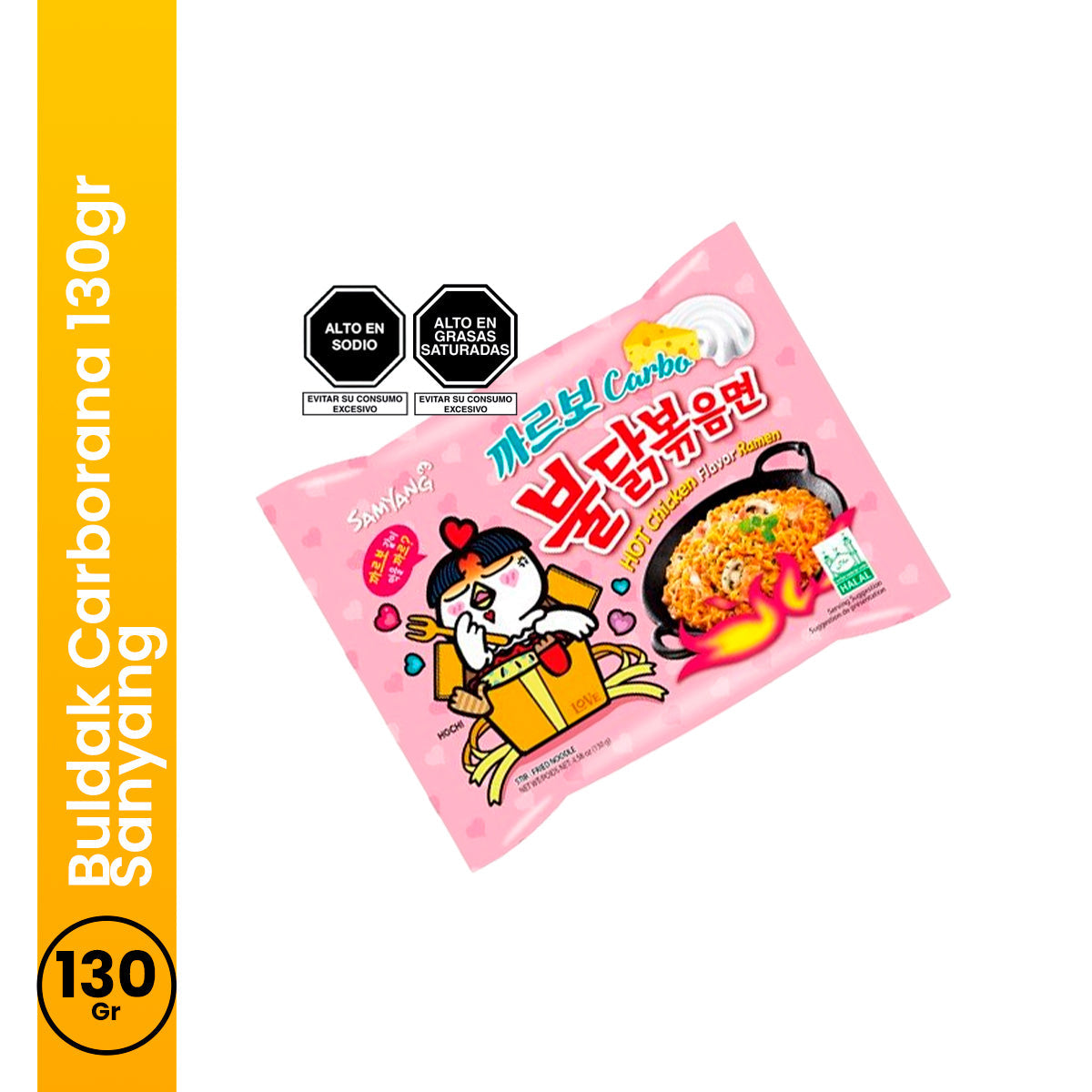 Buldak Carborana 130gr Sanyang