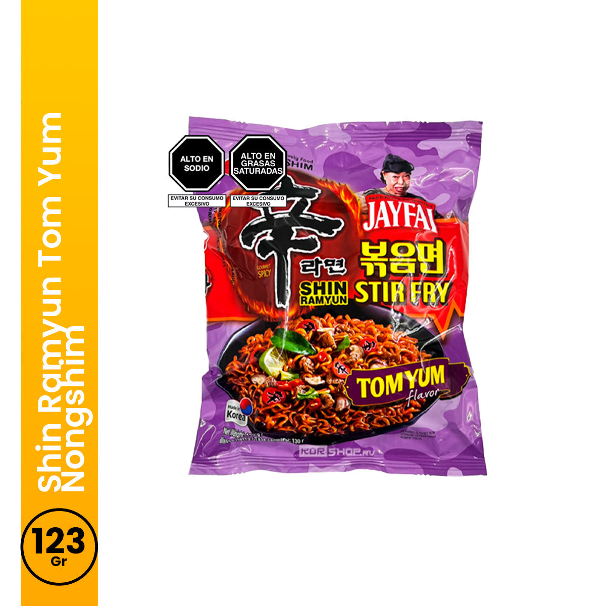 Shin Ramyun Tom Yum 123gr Nongshim