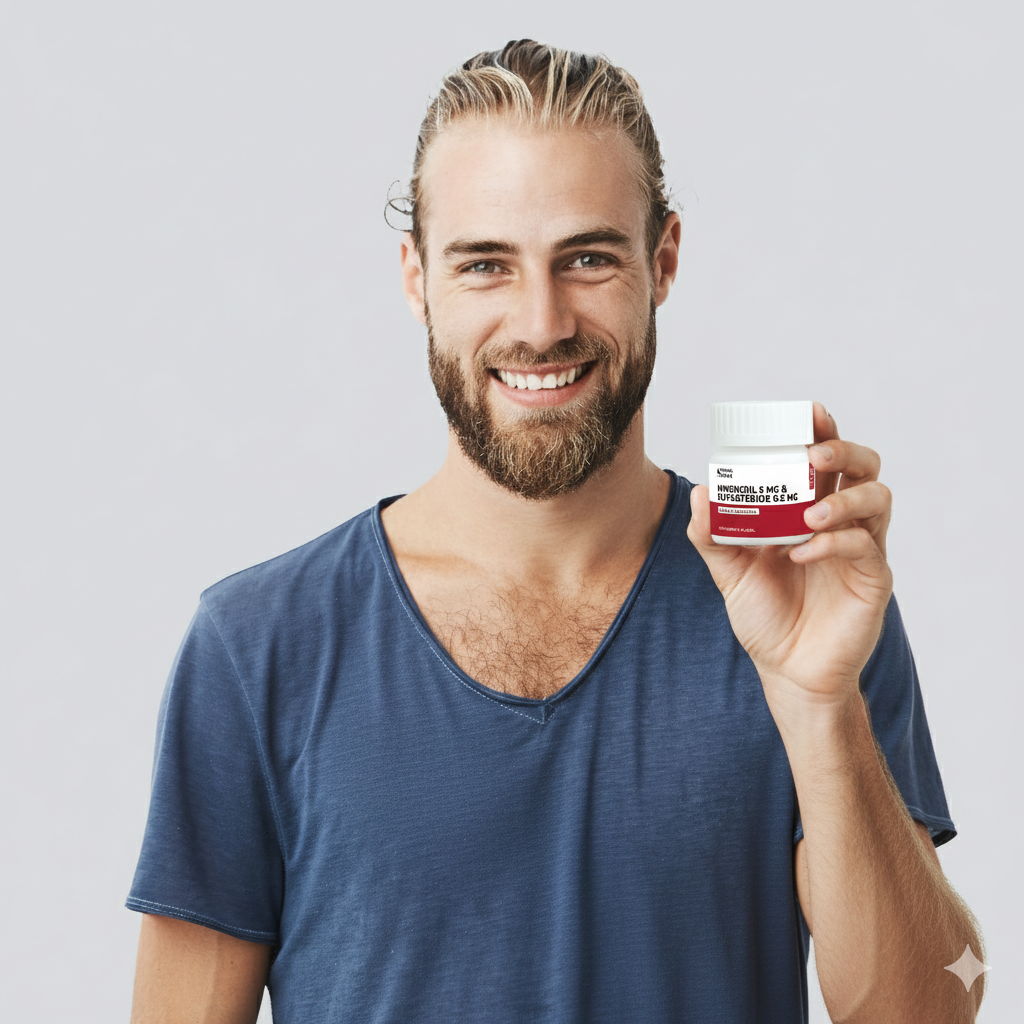 CYBER!!! Minoxidil 5 mg & Dutasteride 0.5 mg x 60 Cápsulas - Dermo Sumak + REGALO PASTILLERO