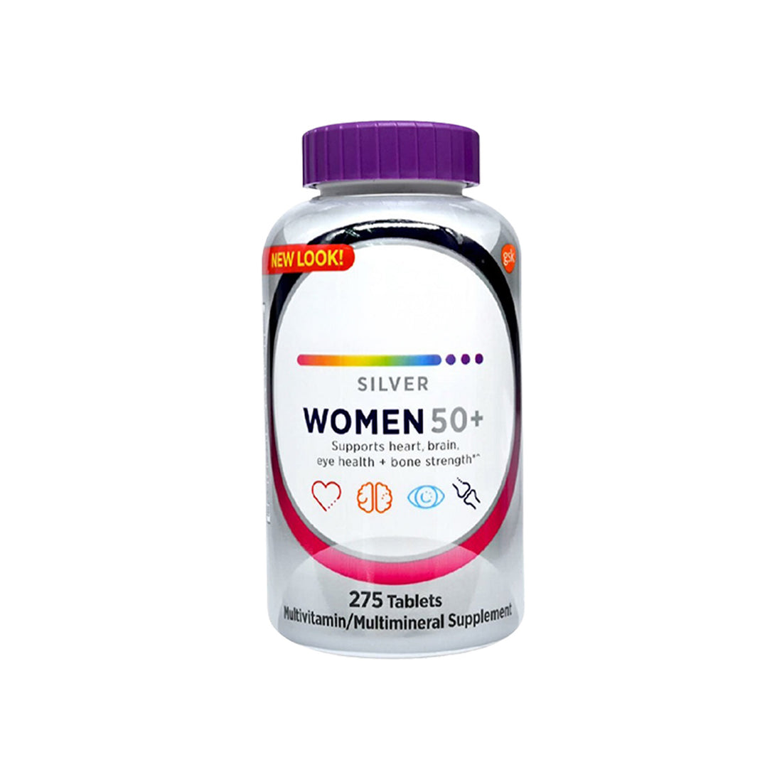 PROMO!!! Multivitaminico Silver Women 50+ 275 Tabletas