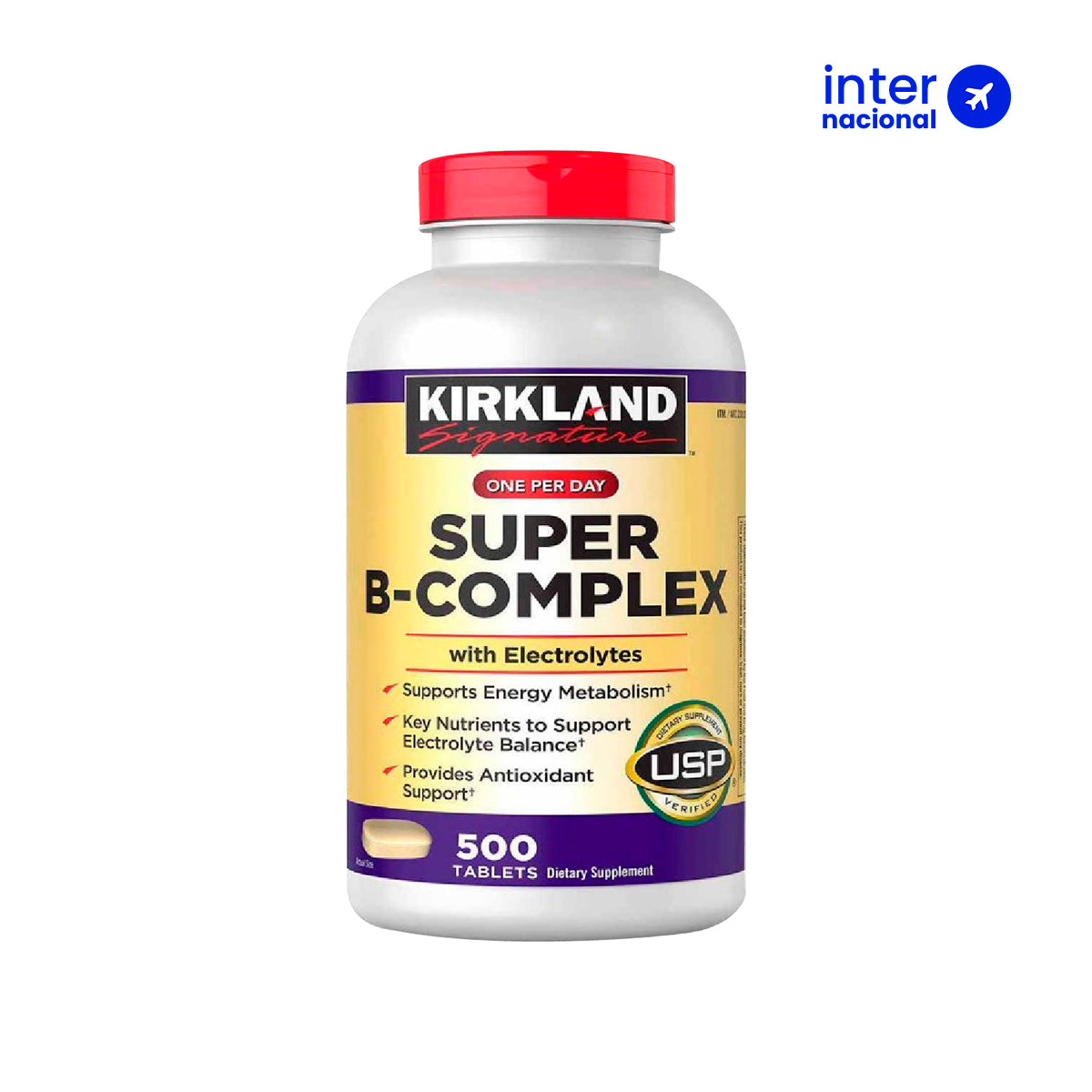 Super B-Complex 500 tabletas - kirkland signature