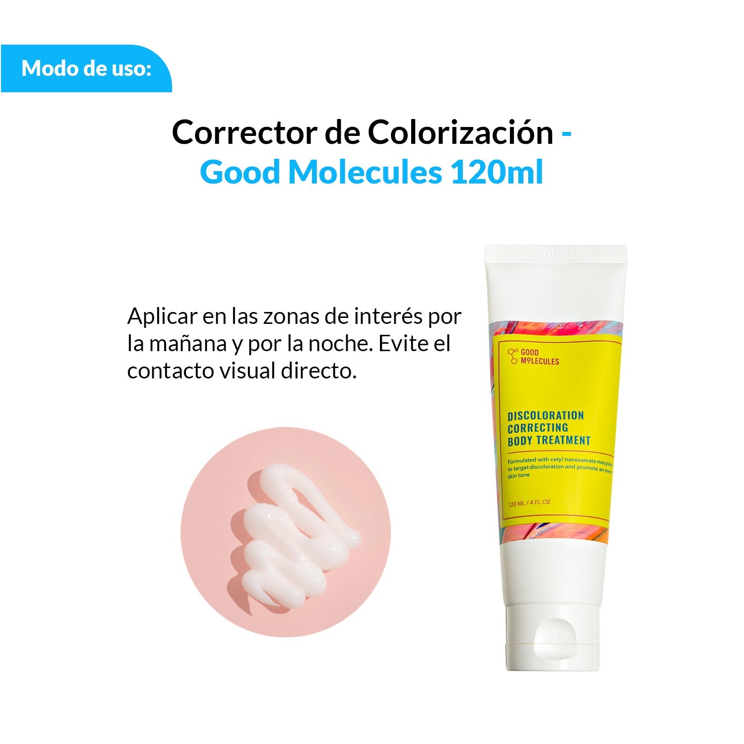 Corrector de Colorización - Good Molecules 120ml