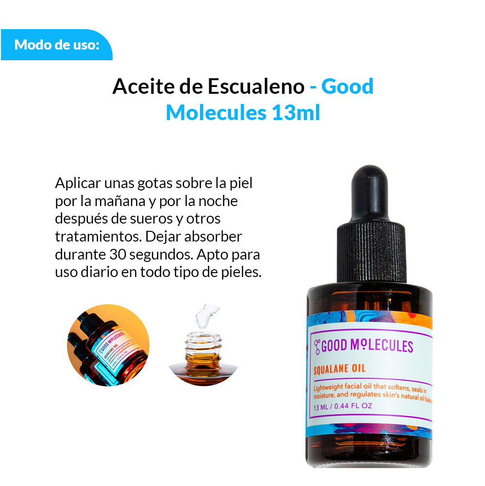 Aceite de Escualeno - Good Molecules
13ml