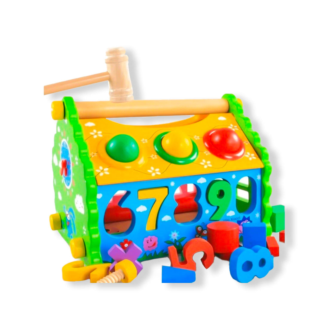 CASA CON MARTILLO DIDACTICO