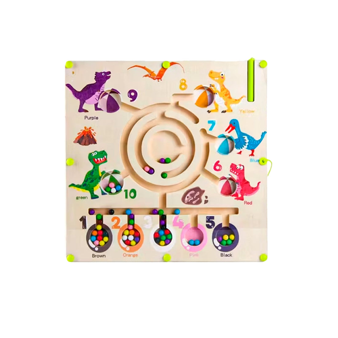 Tablero de Rompecabezas con Imán de Dinosaurio