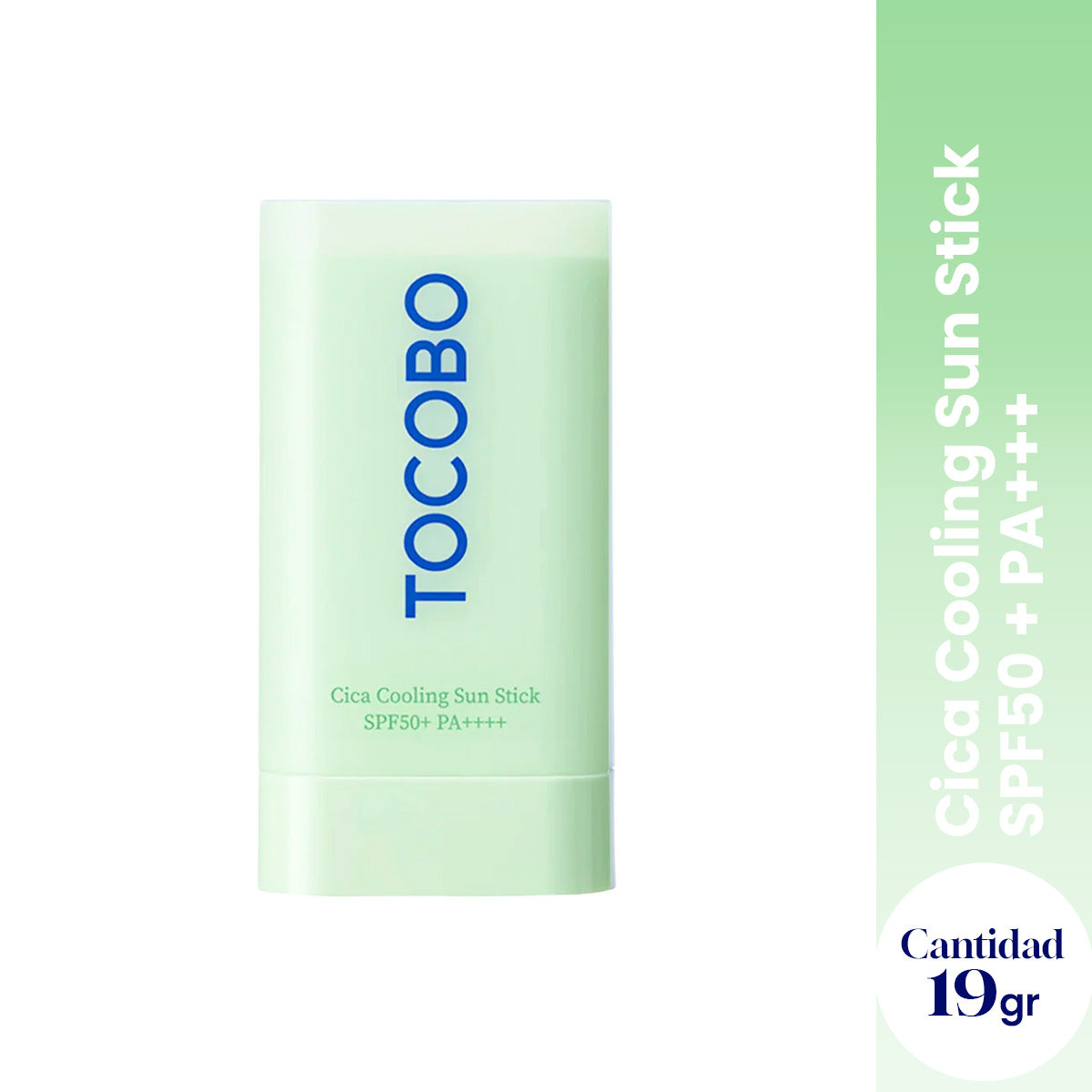 Cica Cooling Sun Stick SPF50 + PA+++ 19g - Tocobo