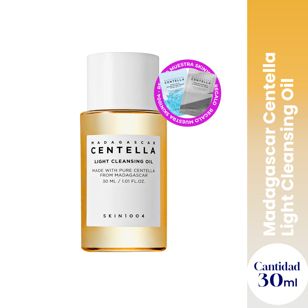 Centella Light Cleansing Oil 30 ML - SKIN1004 + REGALO MINI SACHETS