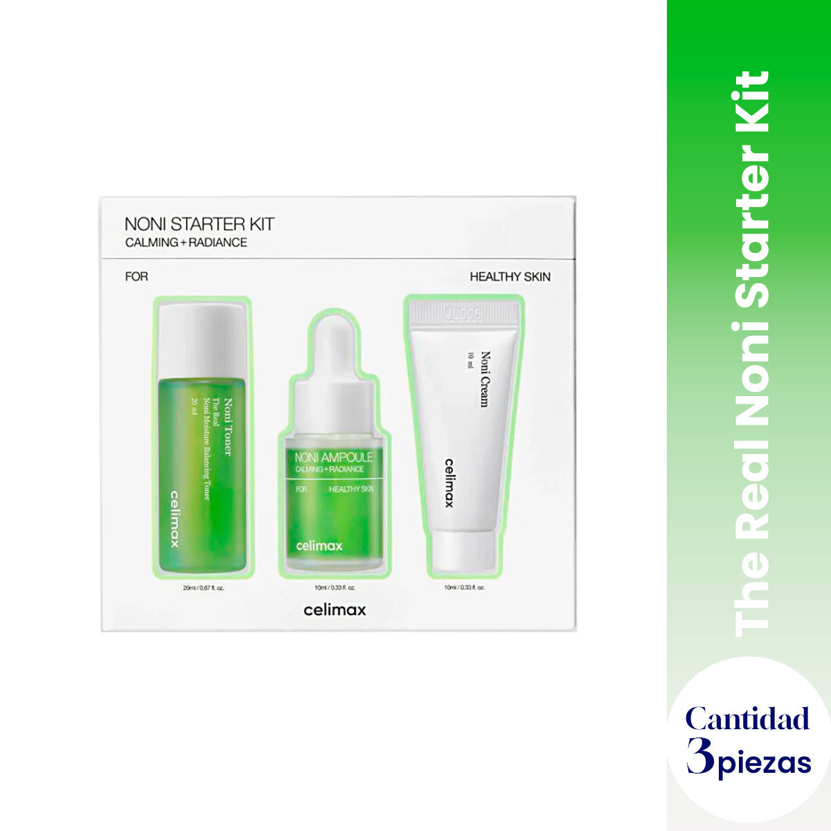 NONI STARTER KIT NONI AMPOULE + TONICO + CREMA - CELIMAX