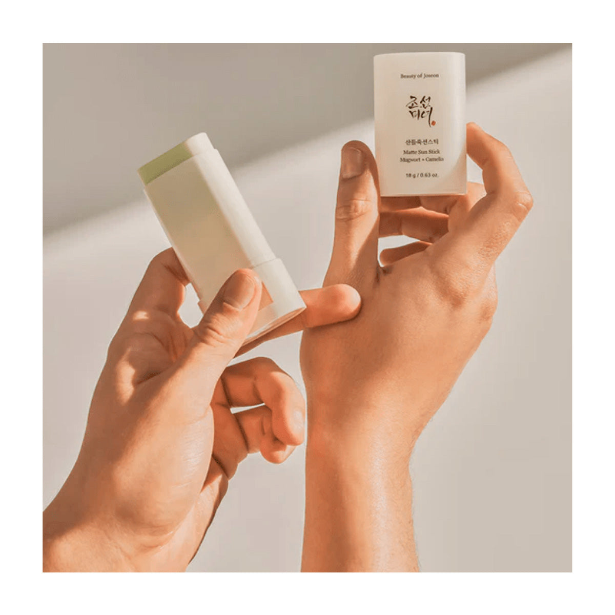 PACK X2 BEAUTY OF JOSEON MATTE SUN STICK: MUGWORT + CAMELIA