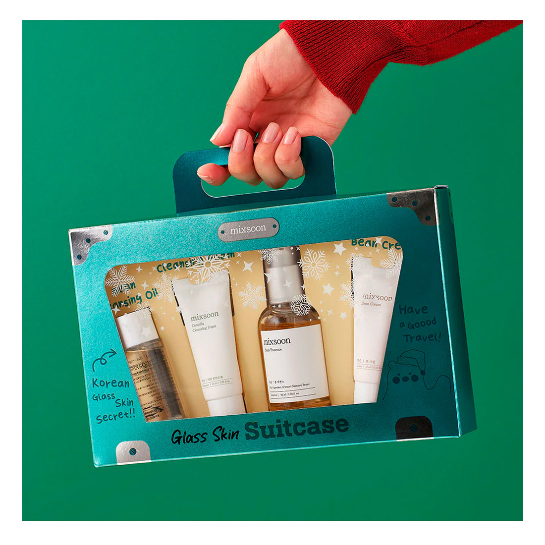 Glass Skin Suitcase - Mixsoon 4 piezas