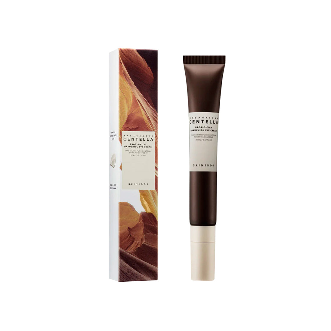 SKIN1004 – CONTORNO DE OJOS ANTI-EDAD Y REAFIRMANTE – MADAGASCAR CENTELLA PROBIO-CICA BAKUCHIOL EYE CREAM – 20ML