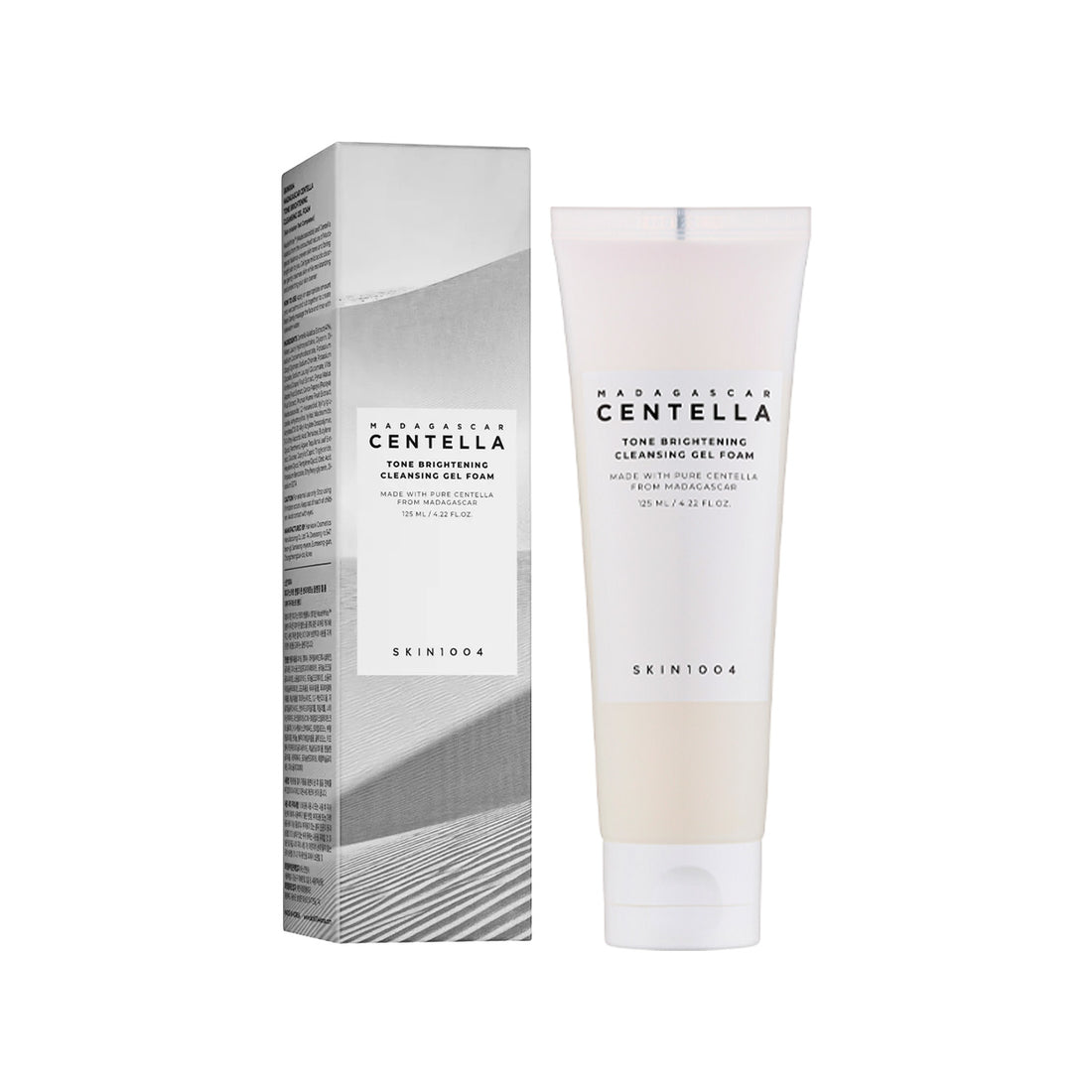 SKIN1004 – LIMPIADOR FACIAL ILUMINADOR – MADAGASCAR CENTELLA TONE BRIGHTENING CLEANSING GEL FOAM – 125ML
