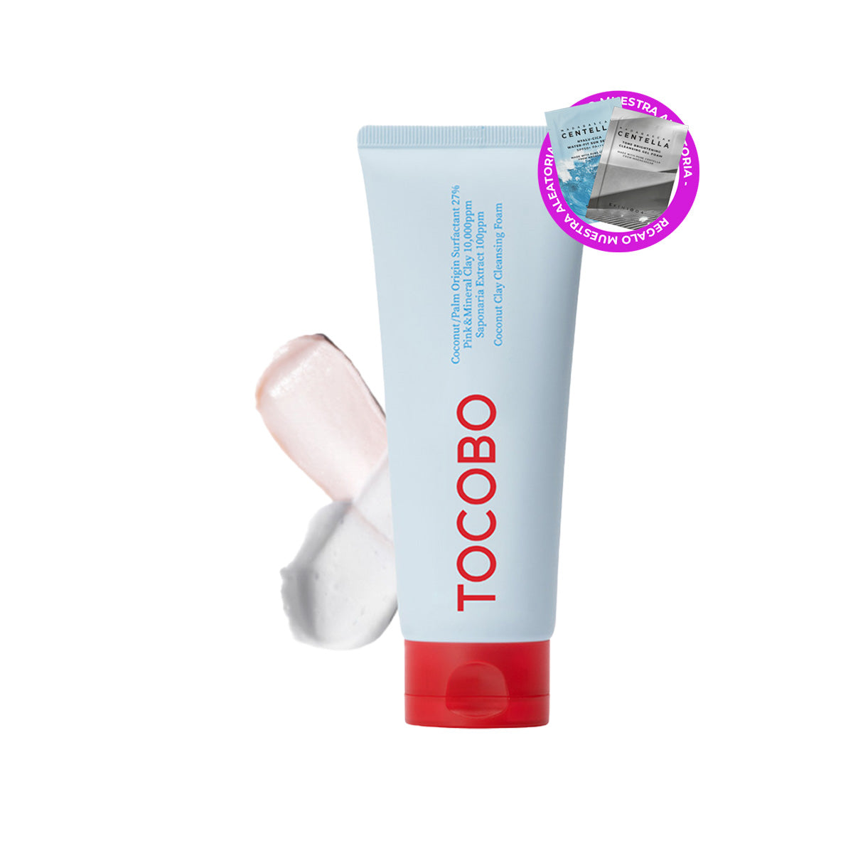 COCONUT CLAY CLEANSING FOAM - TOCOBO 150 ML + REGALO MINI SACHETS