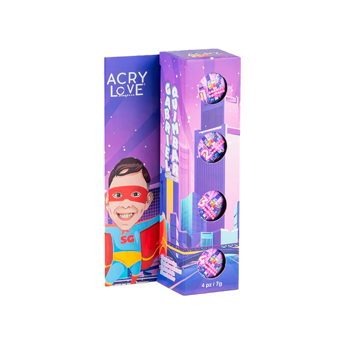 ACRYLOVE COLECCION HEROE 4PZ 7G