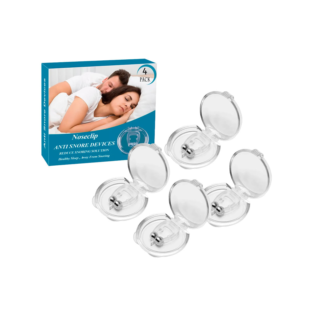 ¡LIQUIDACIÓN! Clic anti Ronquido de 4 piezas