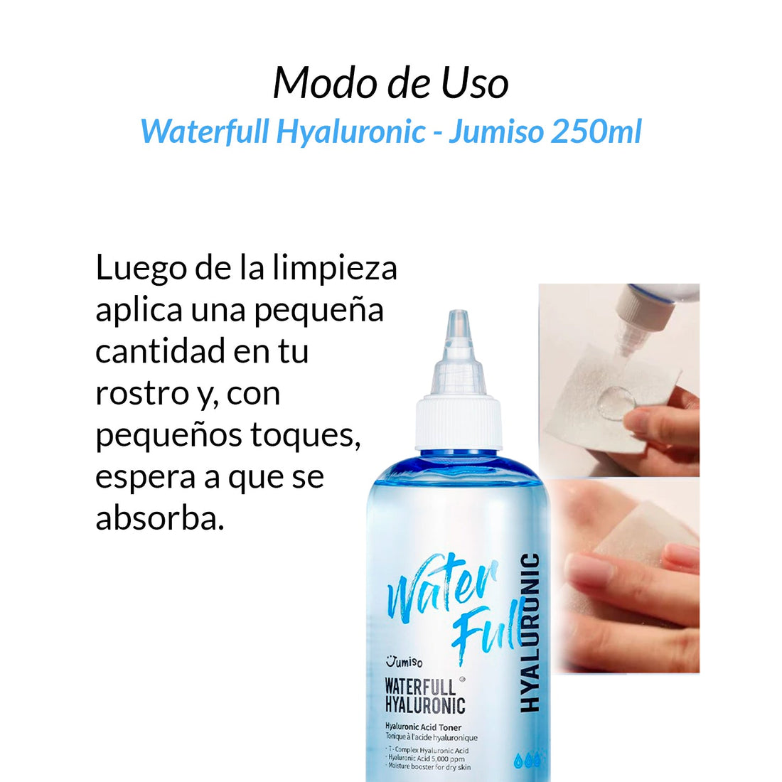JUMISO – Waterfull Hyaluronic Acid Toner 250ml