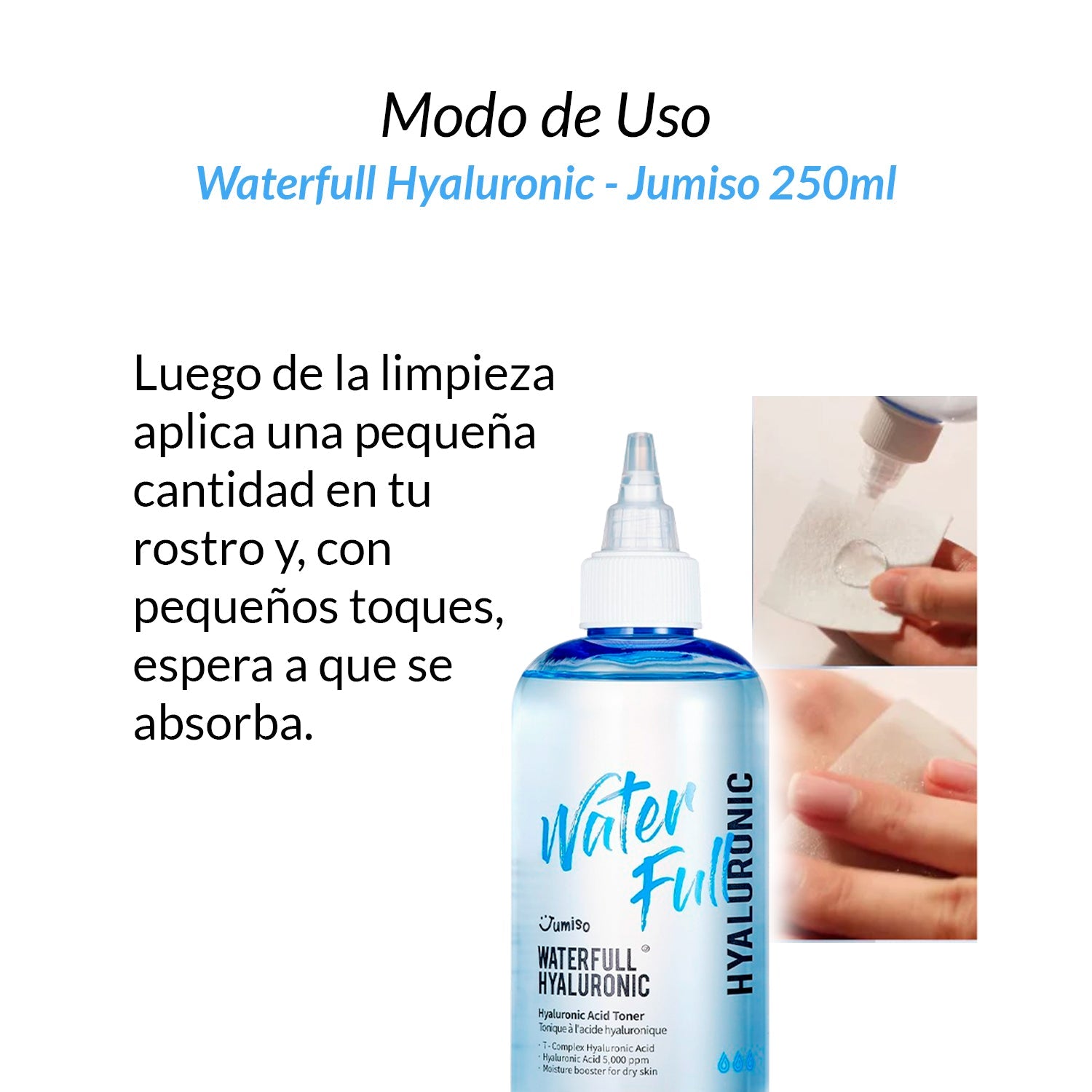 JUMISO – Waterfull Hyaluronic Acid Toner 250ml