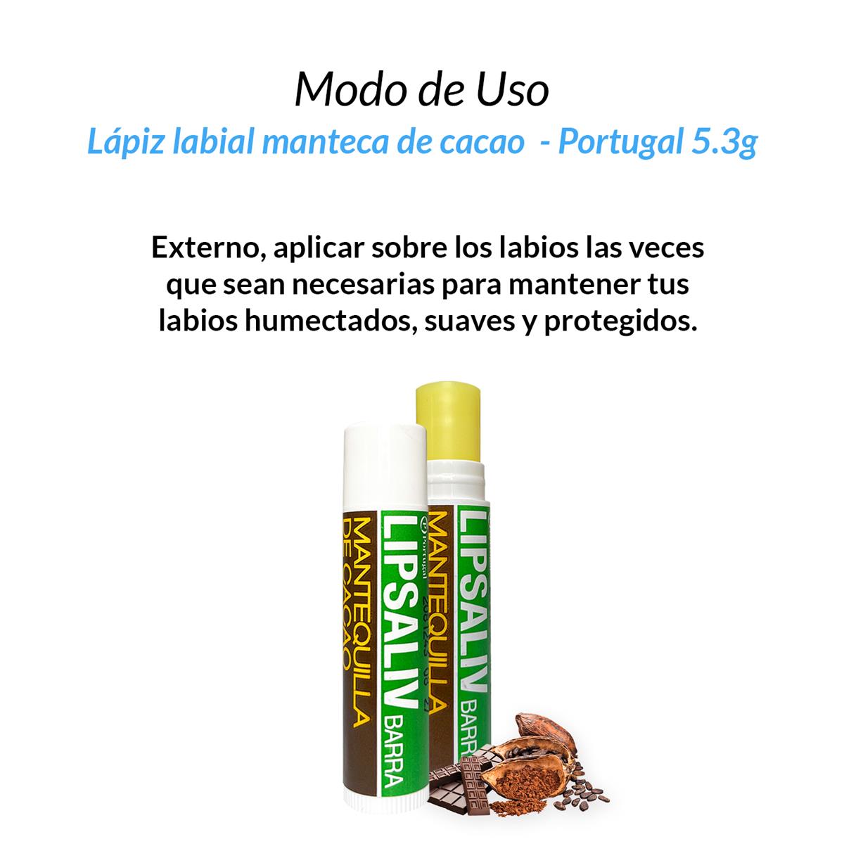 Lapiz labial manteca de cacao 4.8g – Portugal