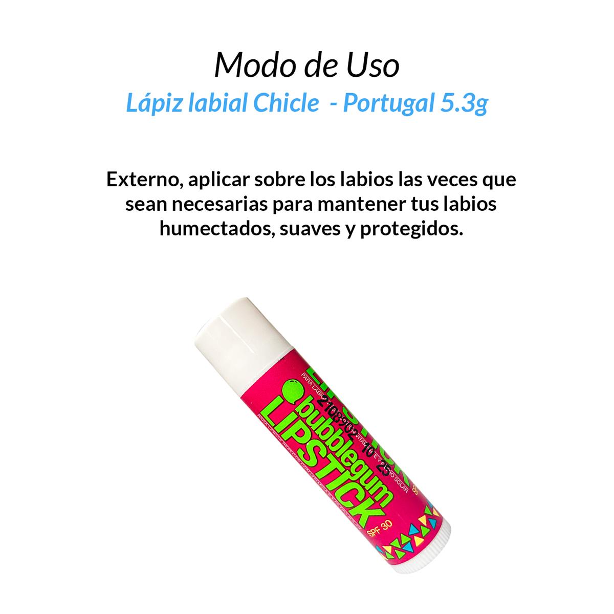 Lapiz labial Chicle 4.8g – Portugal
