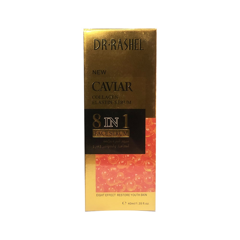 Suero facial de Caviar, Colágeno & Elastina 8 en 1 - Dr.Rashel 40ml