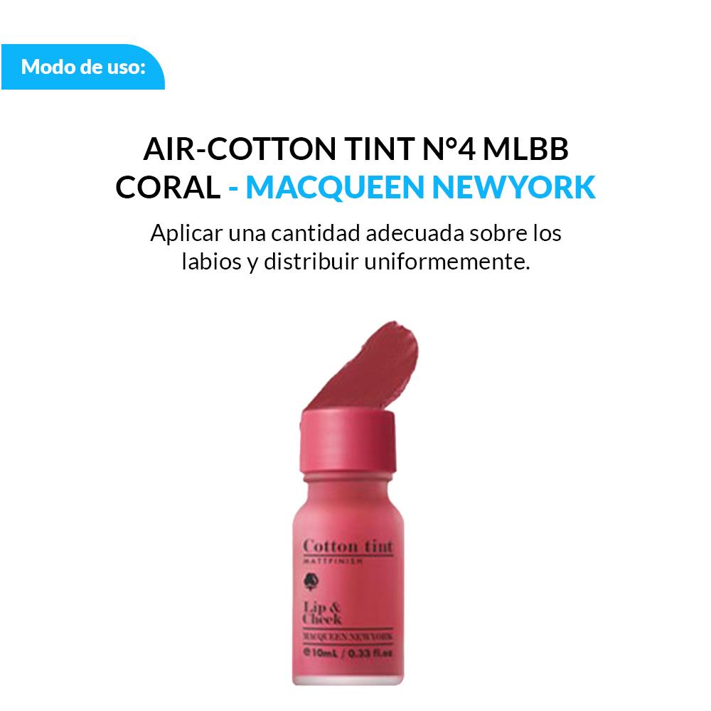 MACQUEEN NEWYORK AIR -COTTON TINT N.5 MLBB ROSE
