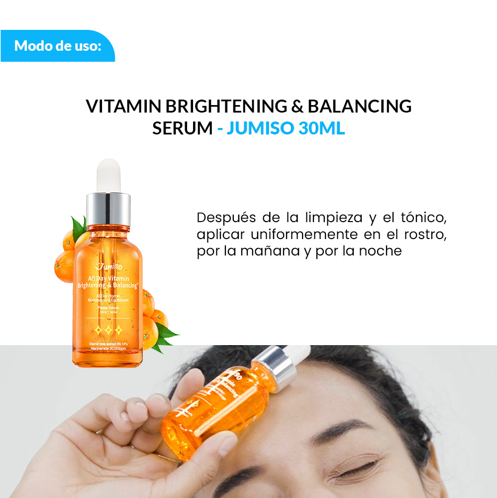 ALL DAY VITAMIN BRIGHTENING AND BALANCING 30 ML - JUMISO