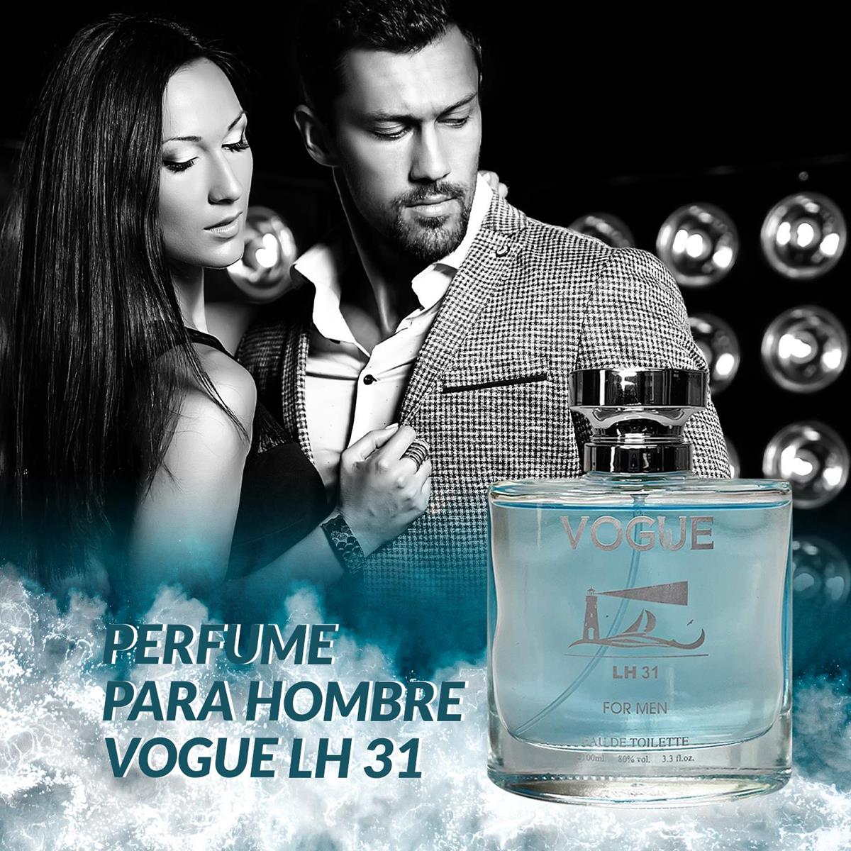 ¡LIQUIDACIÓN! ESENCIAS DE DUBAI – PERFUME PARA HOMBRE – VOGUE LH 31 – 100ML
