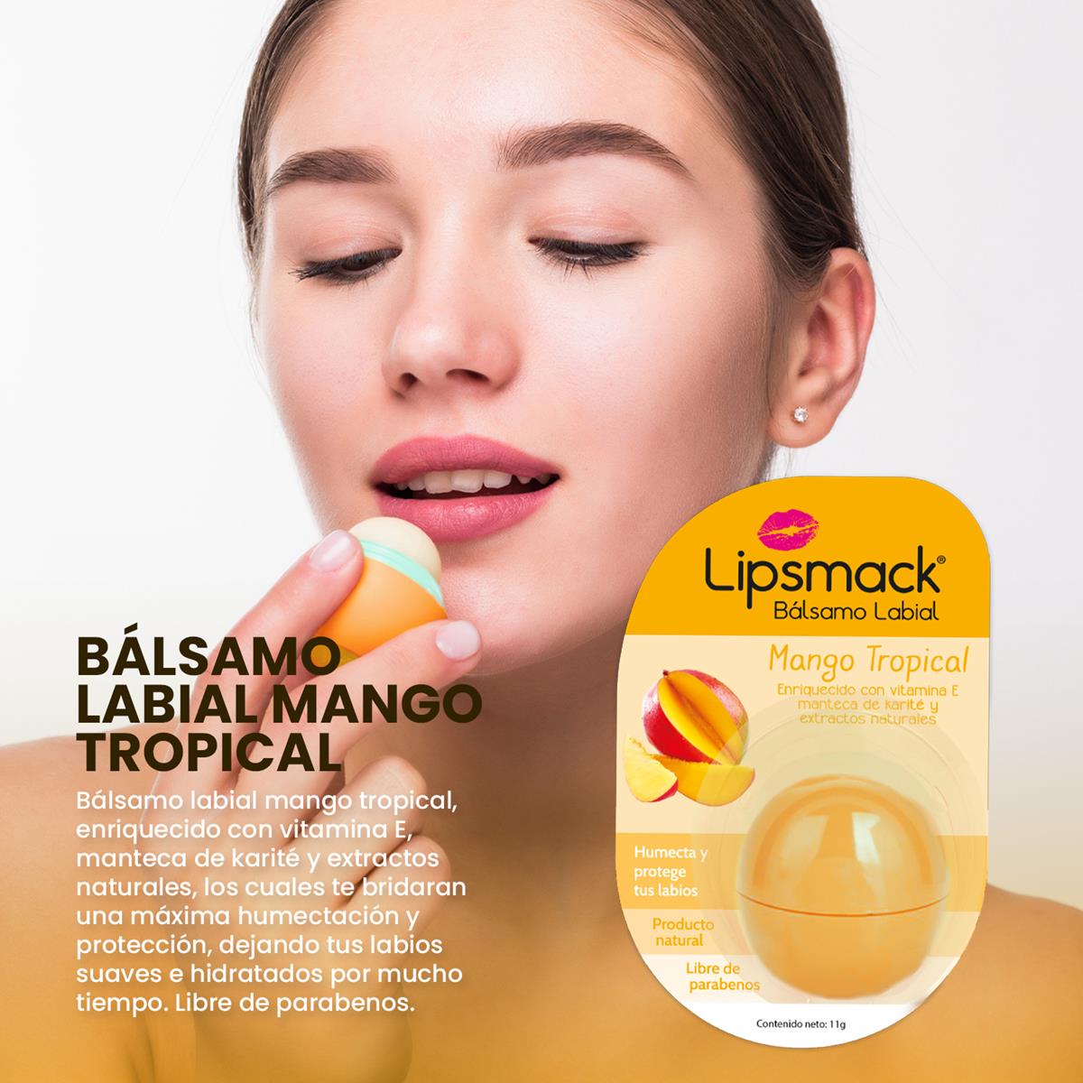 Bálsamo labial mango tropical 12.5g – Portugal.