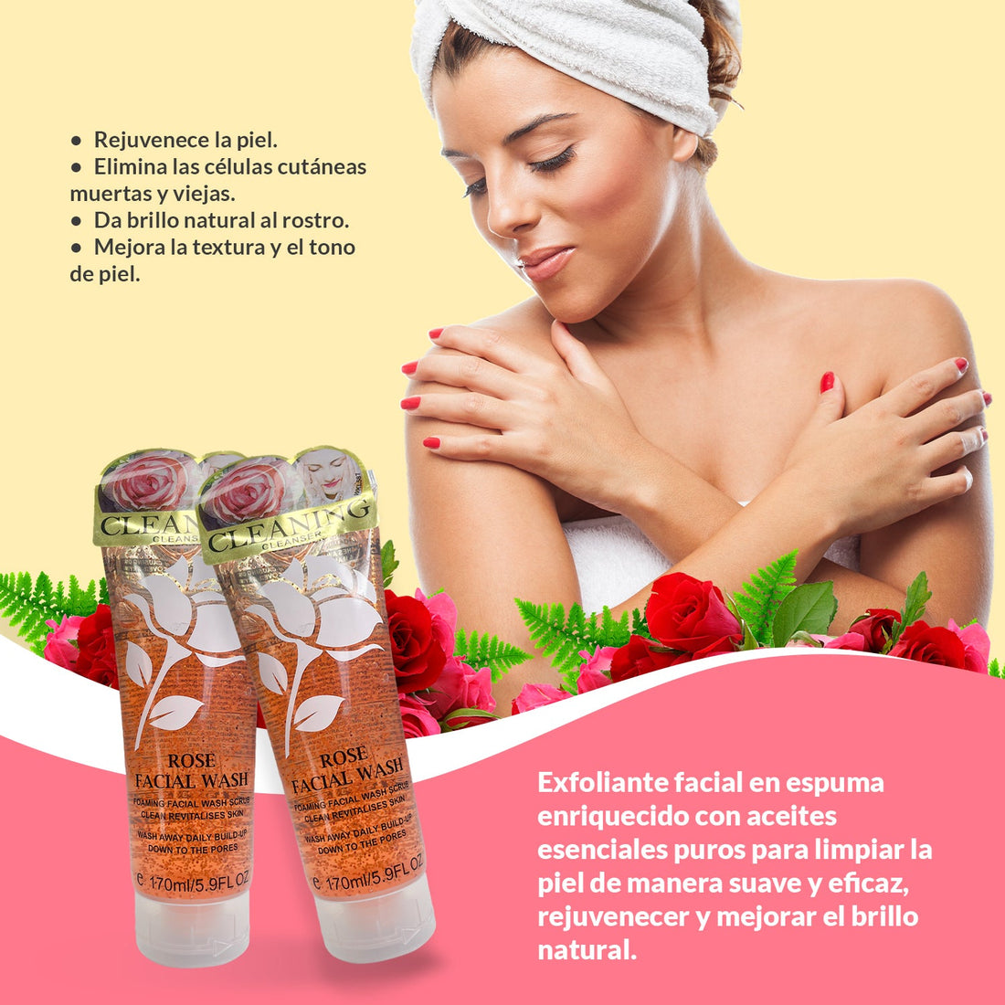 FRUIT OF THE WOKALI – JABÓN EXFOLIANTE FACIAL PARA LIMPIEZA Y REJUVENECIMIENTO – JABÓN EXFOLIANTE FACIAL 170ML