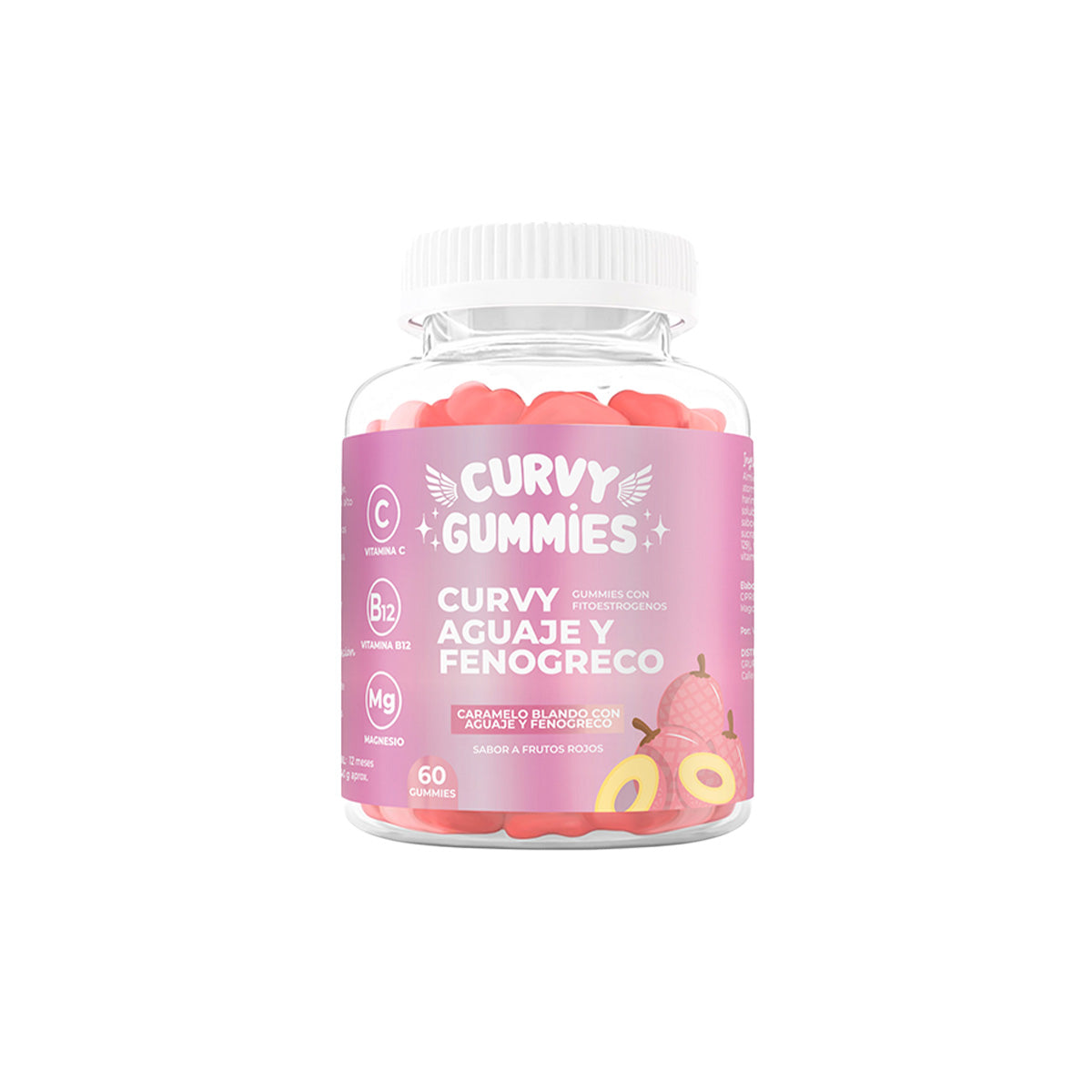 Suplemento Aguaje en Gomitas - Curvy Gummies + REGALO PORTA GOMITAS