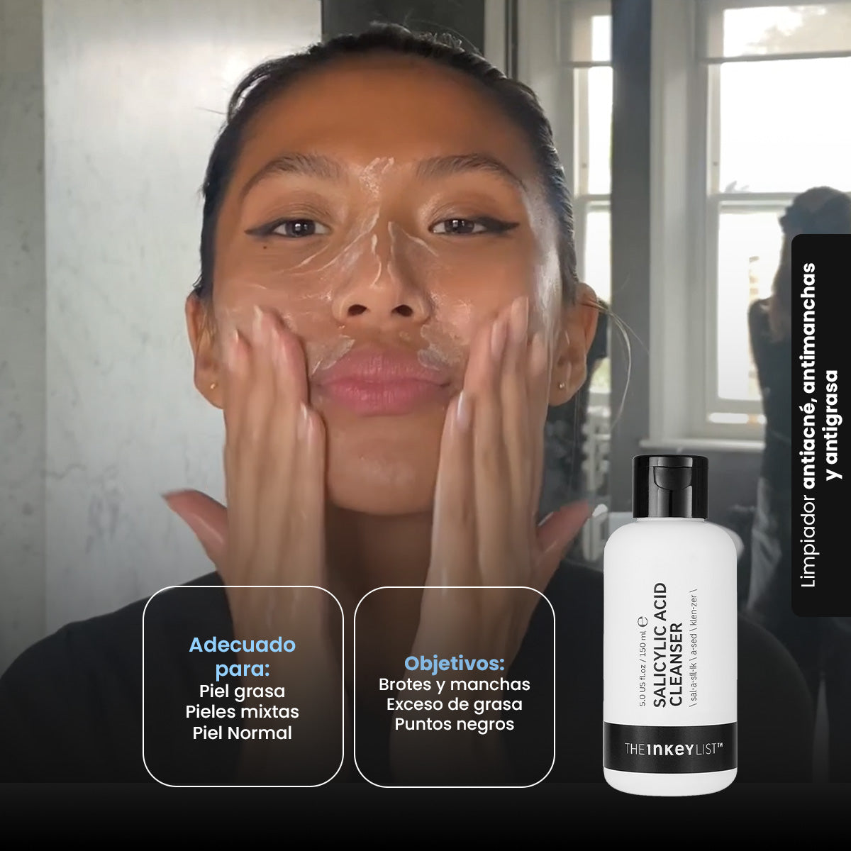 Salicylic acid cleanser - the inkey list 150ml
