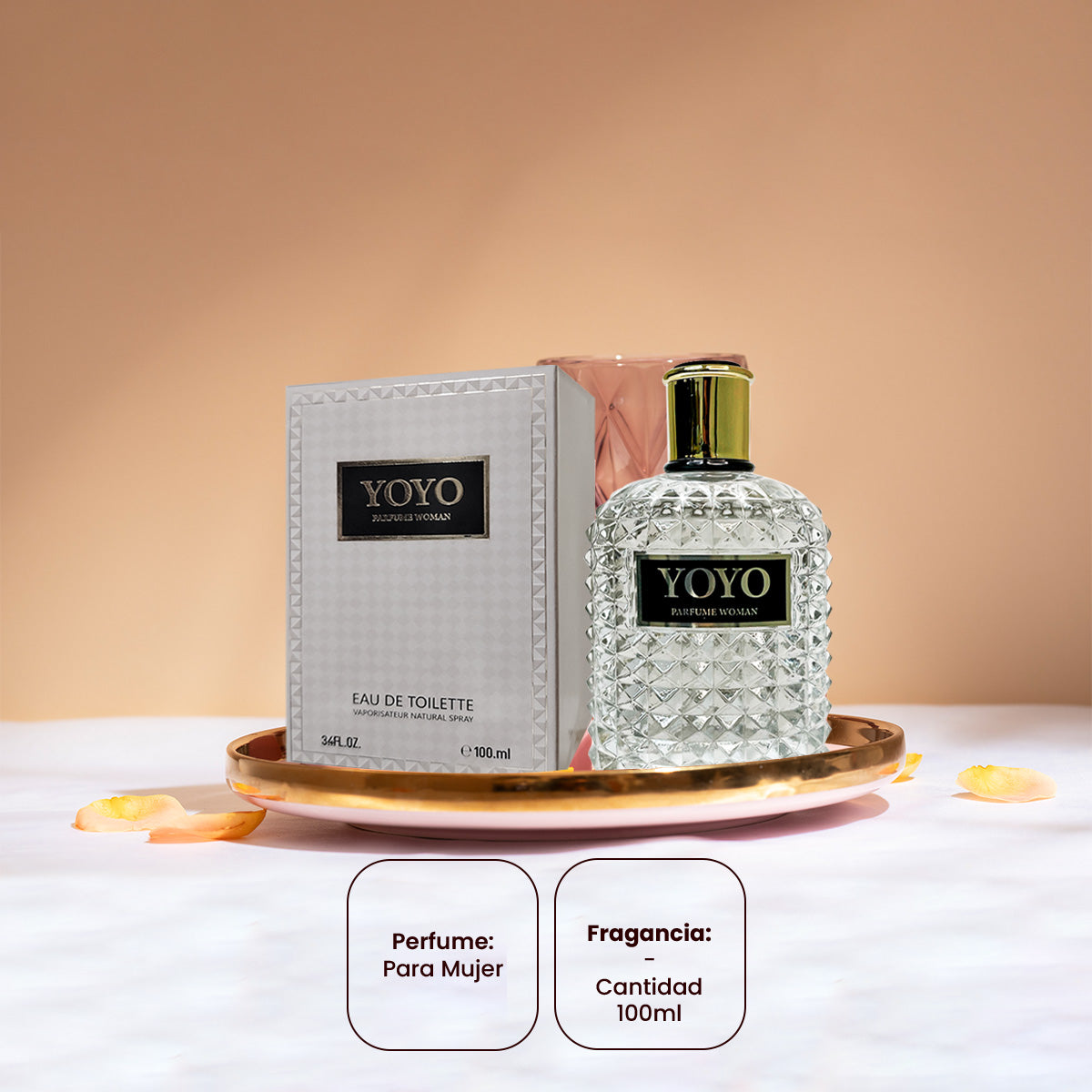 ¡LIQUIDACIÓN! EAU DE PARFUM VAPORISATEUR NATURAL SPRAY - YOYO PARFUME WOMAN