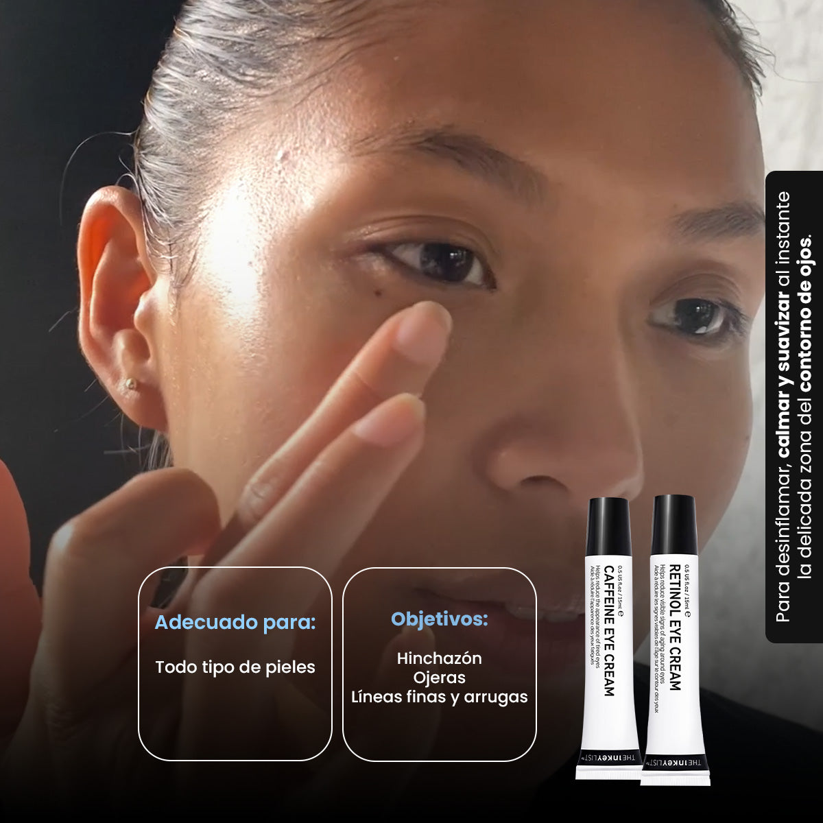 The tired eyes duo - the inkey list 15ml