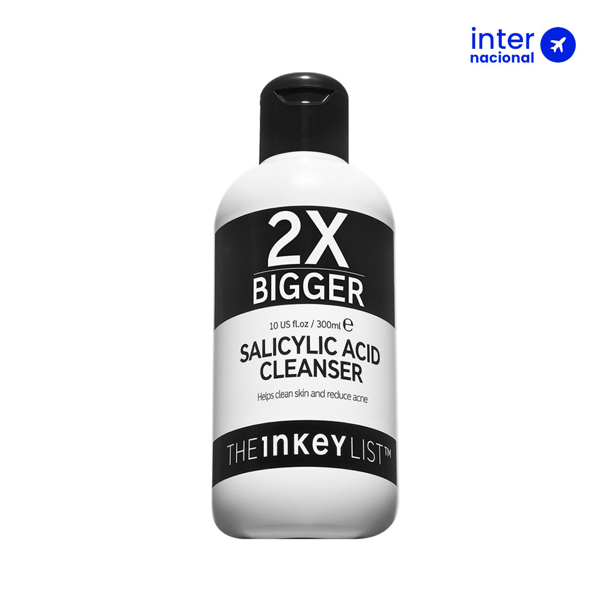 Supersize salicylic acid cleanser - the inkey list 300ml
