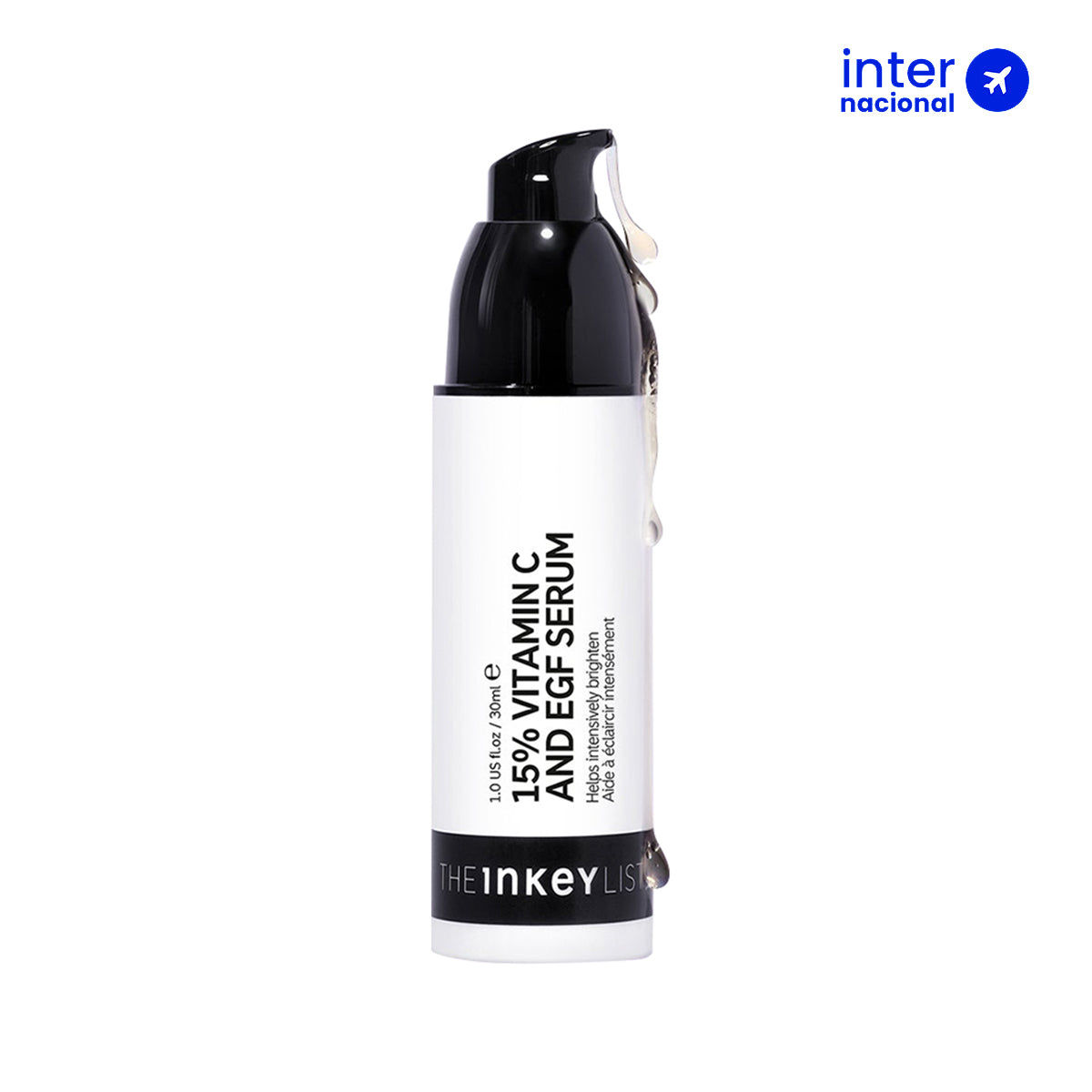 15% Vitamin C + EGF serum - The Inkey List 30 ml