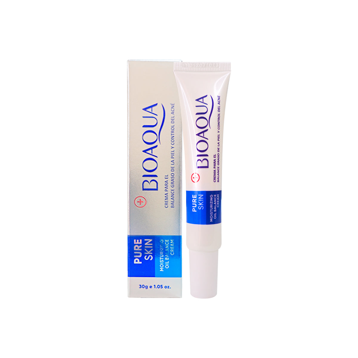 ¡liquidación! CREMA PARA EL BALANCE DE LA PIEL Y CONTROL DEL ACNÉ PURE SKIN 30g - BIOAQUA