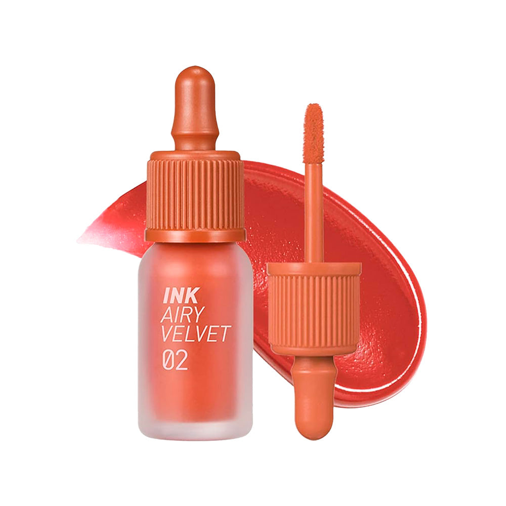 LIQUIDACIÓN! TINTA DE LABIOS INK AIRY VELVET N° 2 SELFIE ORANGE BROWN – PERIPERA