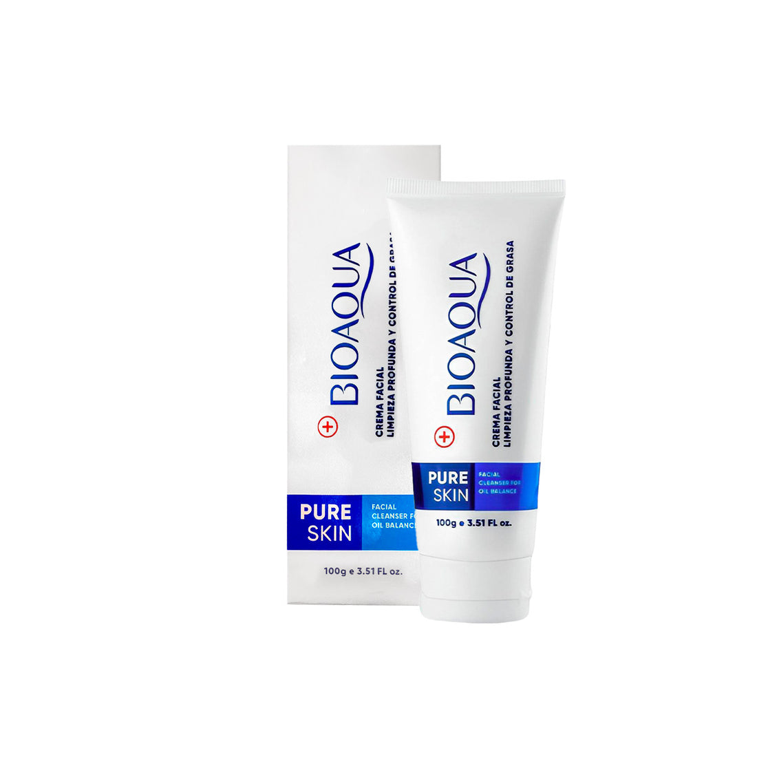 ¡liquidación! Crema Facial Limpiadora Profunda – Control de Acné y Exceso de Grasa – Pure Skin 100g